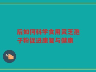 后如何科学食用灵芝孢子粉促进康复与健康