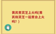 黄芪煮灵芝上火吗(黄芪和灵芝一起煮会上火吗？)
