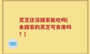 灵芝还没回家能吃吗(未回家的灵芝可食用吗？)