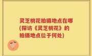 灵芝桃花拍摄地点在哪(探访《灵芝桃花》的拍摄地点位于何处)