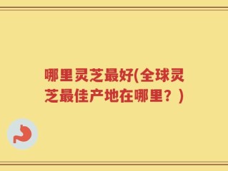 哪里灵芝最好(全球灵芝最佳产地在哪里？)