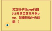 灵芝孢子粉pop的图片(天然灵芝孢子粉pop，健康轻松补充能量！)