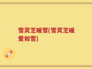 雪灵芝暖雪(雪灵芝暖爱如雪)