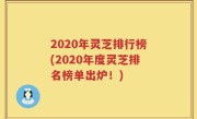 2020年灵芝排行榜(2020年度灵芝排名榜单出炉！)