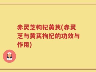 赤灵芝枸杞黄芪(赤灵芝与黄芪枸杞的功效与作用)
