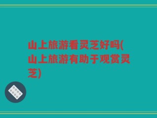 山上旅游看灵芝好吗(山上旅游有助于观赏灵芝)