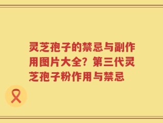 灵芝孢子的禁忌与副作用图片大全？第三代灵芝孢子粉作用与禁忌