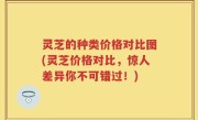 灵芝的种类价格对比图(灵芝价格对比，惊人差异你不可错过！)
