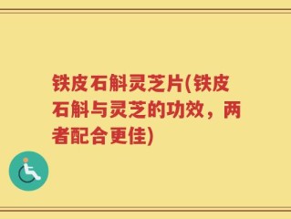 铁皮石斛灵芝片(铁皮石斛与灵芝的功效，两者配合更佳)