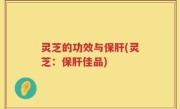 灵芝的功效与保肝(灵芝：保肝佳品)