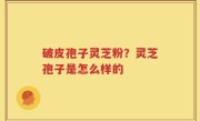 破皮孢子灵芝粉？灵芝孢子是怎么样的