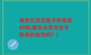 康京元灵芝孢子粉是真的吗(康京元灵芝孢子粉真的有效吗？)