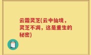 云霜灵芝(云中仙境，灵芝不凋，这是重生的秘密)