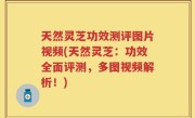 天然灵芝功效测评图片视频(天然灵芝：功效全面评测，多图视频解析！)