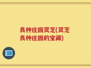 良种庄园灵芝(灵芝 良种庄园的宝藏)