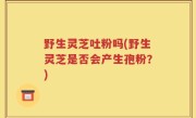 野生灵芝吐粉吗(野生灵芝是否会产生孢粉？)