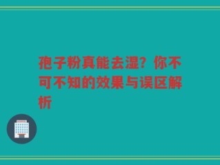 孢子粉真能去湿？你不可不知的效果与误区解析