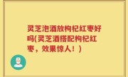 灵芝泡酒放枸杞红枣好吗(灵芝酒搭配枸杞红枣，效果惊人！)
