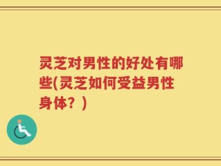 灵芝对男性的好处有哪些(灵芝如何受益男性身体？)