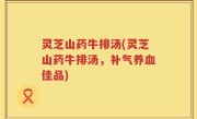 灵芝山药牛排汤(灵芝山药牛排汤，补气养血佳品)