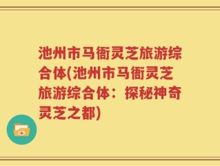 池州市马衙灵芝旅游综合体(池州市马衙灵芝旅游综合体：探秘神奇灵芝之都)
