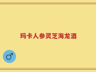 玛卡人参灵芝海龙酒