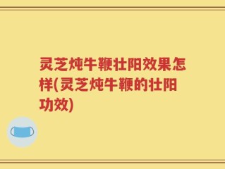 灵芝炖牛鞭壮阳效果怎样(灵芝炖牛鞭的壮阳功效)
