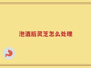 泡酒后灵芝怎么处理