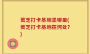 灵芝打卡基地是哪里(灵芝打卡基地在何处？)