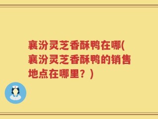 襄汾灵芝香酥鸭在哪(襄汾灵芝香酥鸭的销售地点在哪里？)