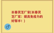 长春灵芝厂家(长春灵芝厂家：提高免疫力的好帮手！)