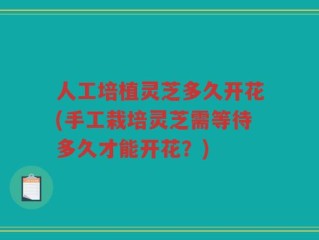 人工培植灵芝多久开花(手工栽培灵芝需等待多久才能开花？)