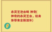 赤灵芝泡水喝 神奇(神奇的赤灵芝水，给身体带来全新滋补)
