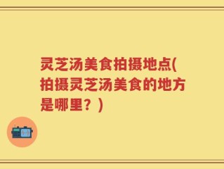 灵芝汤美食拍摄地点(拍摄灵芝汤美食的地方是哪里？)