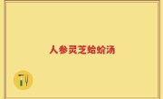 人参灵芝蛤蚧汤