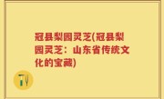 冠县梨园灵芝(冠县梨园灵芝：山东省传统文化的宝藏)