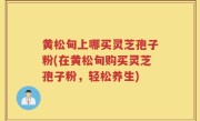 黄松甸上哪买灵芝孢子粉(在黄松甸购买灵芝孢子粉，轻松养生)