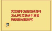 灵芝蜗牛洗面奶好用吗怎么样(灵芝蜗牛洗面奶使用效果测评)