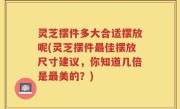 灵芝摆件多大合适摆放呢(灵芝摆件最佳摆放尺寸建议，你知道几倍是最美的？)