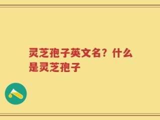 灵芝孢子英文名？什么是灵芝孢子