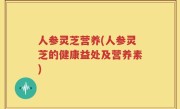 人参灵芝营养(人参灵芝的健康益处及营养素)
