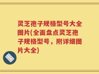 灵芝孢子规格型号大全图片(全面盘点灵芝孢子规格型号，附详细图片大全)