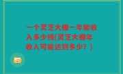 一个灵芝大棚一年能收入多少钱(灵芝大棚年收入可能达到多少？)
