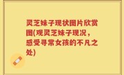 灵芝妹子现状图片欣赏图(观灵芝妹子现况，感受寻常女孩的不凡之处)