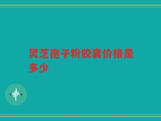 灵芝孢子粉胶囊价格是多少