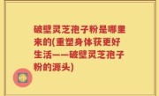 破壁灵芝孢子粉是哪里来的(重塑身体获更好生活——破壁灵芝孢子粉的源头)