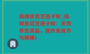 钱律余灵芝孢子粉_钱律余灵芝孢子粉：天然养生圣品，提升免疫力与健康)