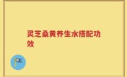 灵芝桑黄养生水搭配功效
