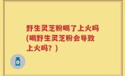 野生灵芝粉喝了上火吗(喝野生灵芝粉会导致上火吗？)