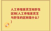 人工养殖紫灵芝和野生区别(人工养殖紫灵芝与野生的区别是什么？)